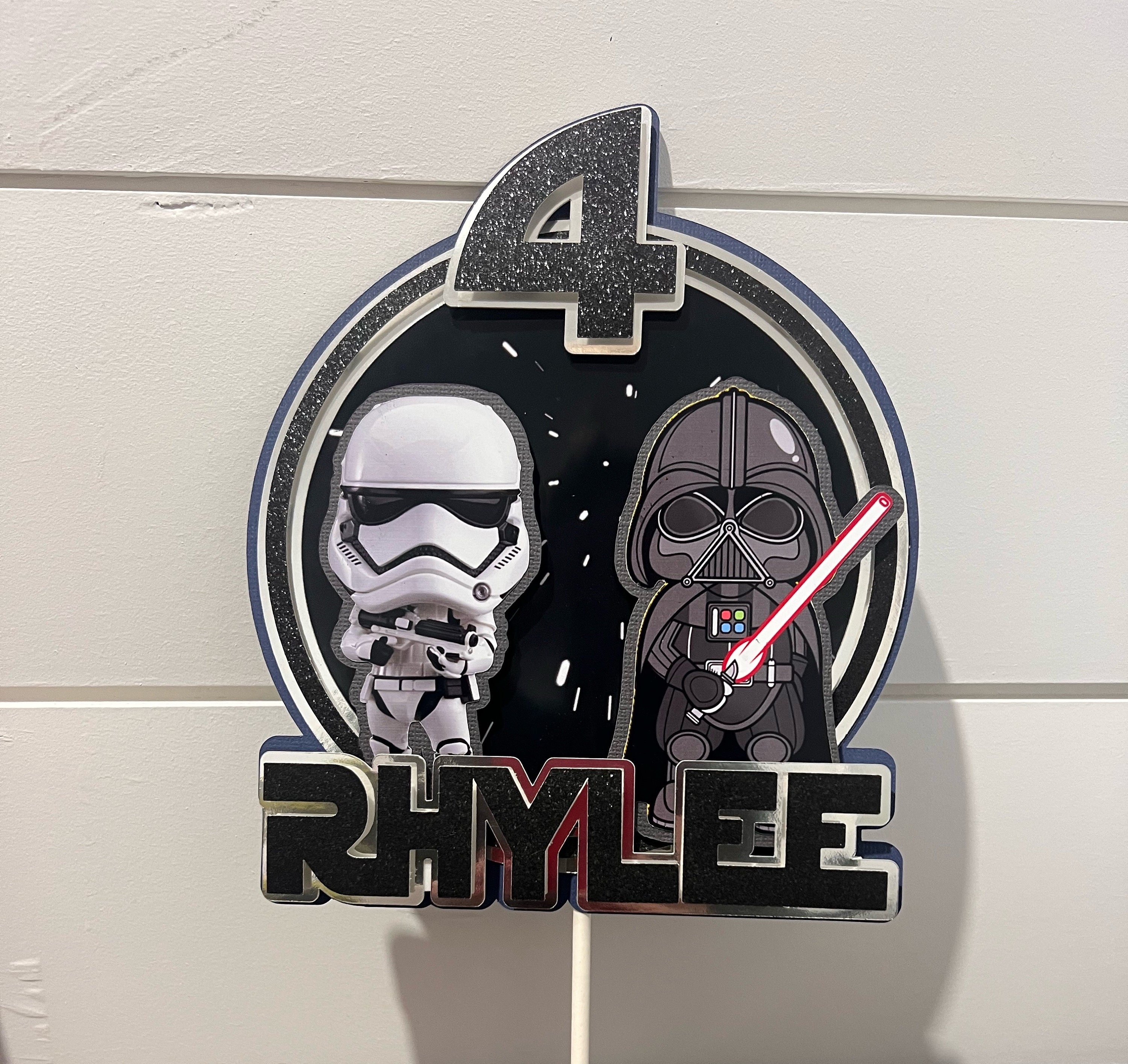 Cake Topper Star Wars Personalizzato - Foto 6