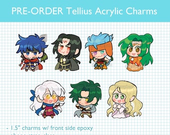 PRE-ORDER Tellius Acrylic Charms