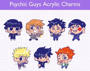 Psychic Guys Acrylic Charms