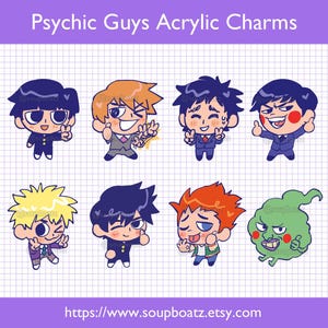 Psychic Guys acryl bedels
