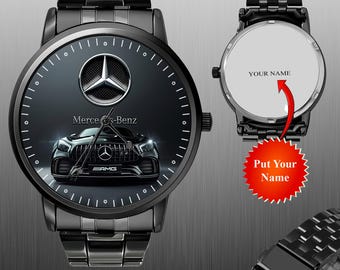 Mercedes-Benz AMG Bilklocka, Armbandsur Present, Bilklocka