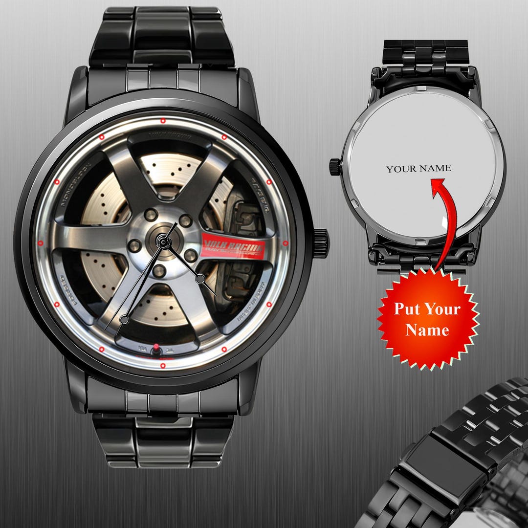 Volk Racing Rim Watch BMW M3 Volk Racing TE37 SL Watch, Wristwatch Gift, Automotive Timepiece ...