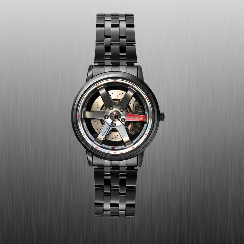 Volk Racing Rim Watch BMW M3 Volk Racing TE37 SL Watch, Wristwatch Gift, Automotive Timepiece ...