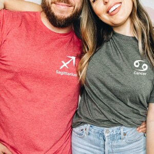 Astrology Shirt, Sagittarius Shirt,  Zodiac Shirt, Sagittarius birthday shirt, Sagittarius Gift, Zodiac Acronym shirt
