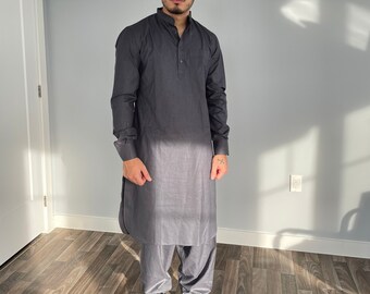 pink pathani suit