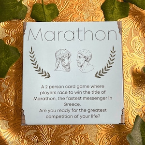 Marathon Card Game | 2 Player Boardgame | Indie game developer - Made In Canada