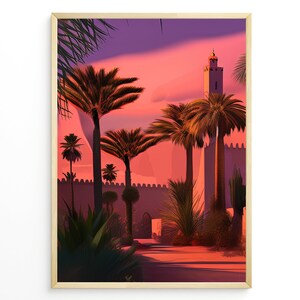 Marrakesh, Morocco - Printable Wall Art