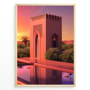 Marrakesh, Morocco - Printable Wall Art