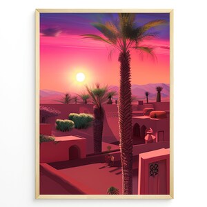 Marrakesh, Morocco - Printable Wall Art