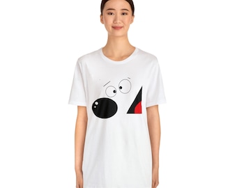 T-shirt à manches courtes en jersey unisexe