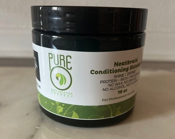 Pure O Natural Neatbraid Beauty Professional Conditioning Shining Gel 16 oz - SET OF 4