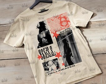 Keshi Hell Heaven World Tour Unisex Shirt, Keshi World Tour Unisex Tshirt, Keshi Merch, Keshi Aesthetic Tee, Konzert Tshirt, Geschenk Tshirt ID