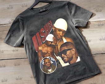 Usher Vintage Tshirt, Usher Concert T-Shirt, Past Present Future Tour , Usher Concert Graphic Tee, Vintage Usher Tshirt, Usher Fans Club ID