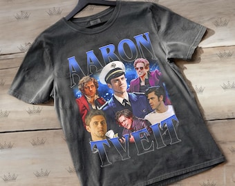 Aron Tveit Shirt, Begrenztes Viking Tveit Vintage T-Shirt,reihes Tveit Comfort Colors Shirt, Hoodie für Frau und Mann Unisex T-Shirt ID