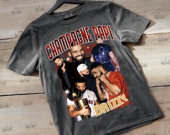 Limited Drake Champagne Papi Drizzy T-Shirt, Gift For Woman and Man Unisex T-Shirt ID
