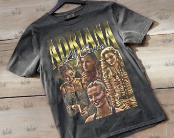 Adriana La Cerva Vintage T-Shirt, Homage Retro 90s Graphic, Ideal Gift for TV Series Enthusiasts ID