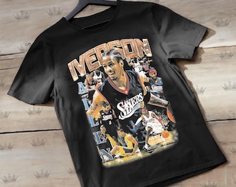 Camiseta vintage limitada de Allen Iverson, regalo para mujer y hombre. Camiseta unisex con identificación.