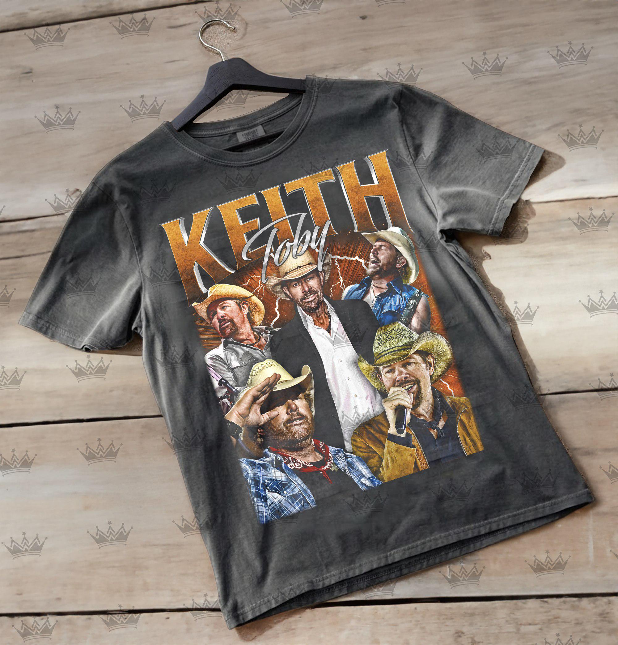 トビー・キース ヴィンテージTシャツ、90年代のレトロなグラフィックへ 