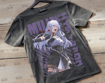 Vladilena Milize 86 Eighty Six Anime Shirt, Japanese Manga Tee, Otaku Gift, Anime Character Tee, Cosplay Costume, Milize Waifu Shirt TNGN