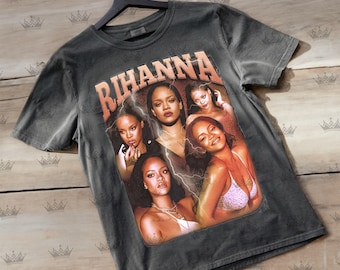 Limited Rihanna Vintage T-Shirt, Gift For Woman and Man Unisex T-Shirt ID