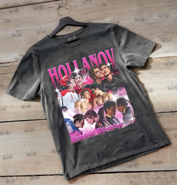 Hollanov Heated Rivalry Shirt, Hudson Williams Connor Storrie Shirt, Connor Storrie Tshirt, Ilya Rozanov T-Shirt, Shane Hollander Shirt ID