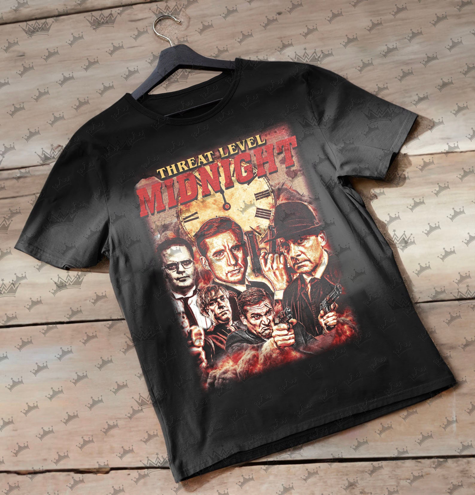 The Office T-Shirts - Threat Level Midnight Classic T-Shirt RB1801 | The  Office Merch Shop