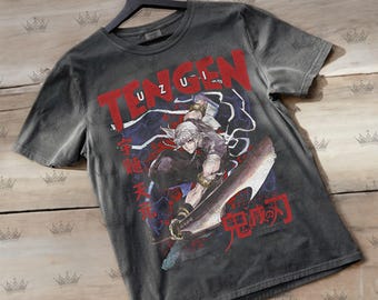 Uzui Tengen Demon Slayer Kimetsu no Yaiba Anime T-Shirt, Gift For Woman and Man Unisex T-Shirt, Demon Slayer Sound Hashira Anime Shirt RZ