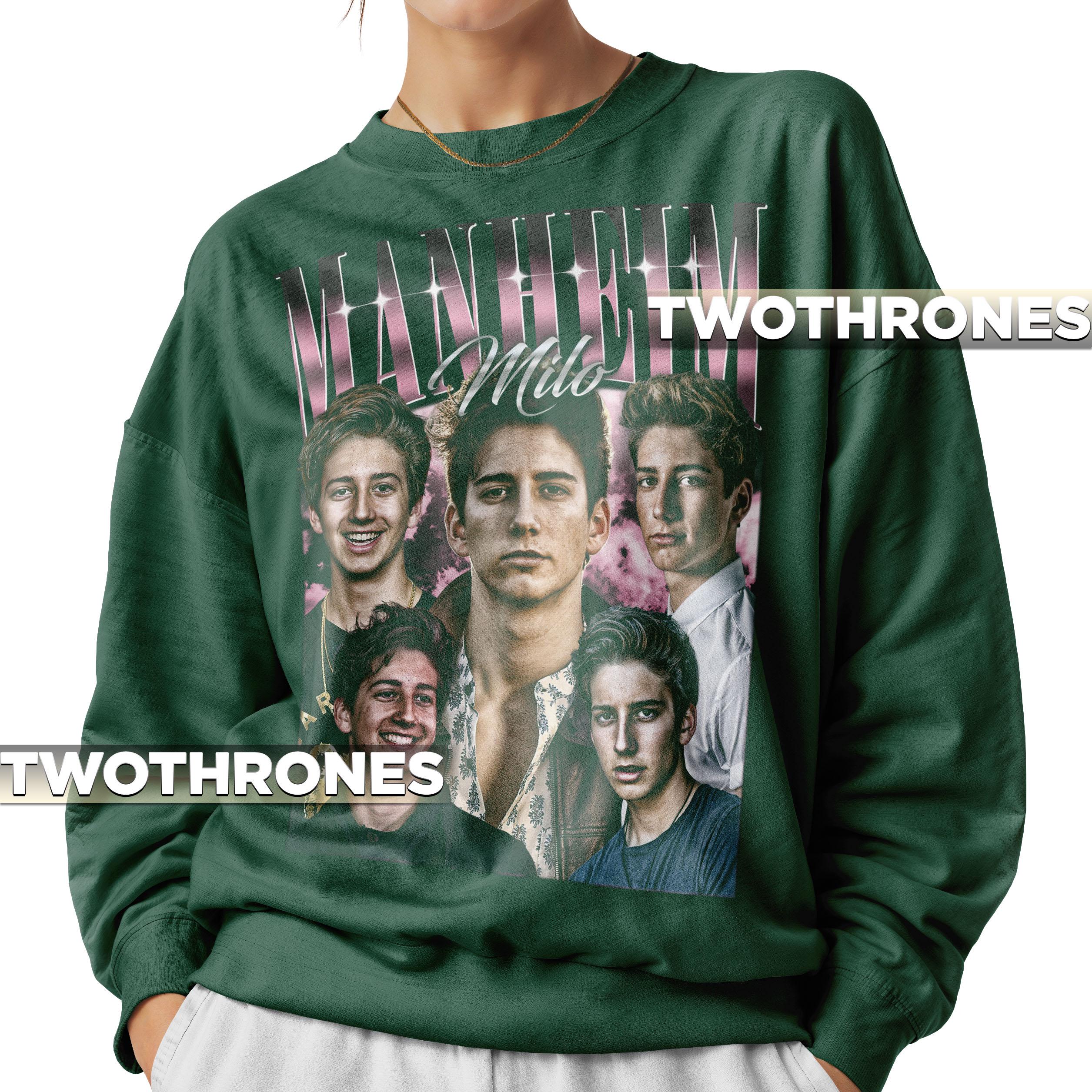 入荷nowオンラインストア Sweatshirt, Vintage Manheim Milo Homage Graphic 90s Retro トップス
