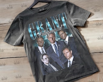 Fitzgerald Grant Vintage T-Shirt, Hommage Retro 90er Jahre Grafik, ideales Geschenk für TV-Serienbegeisterte ID