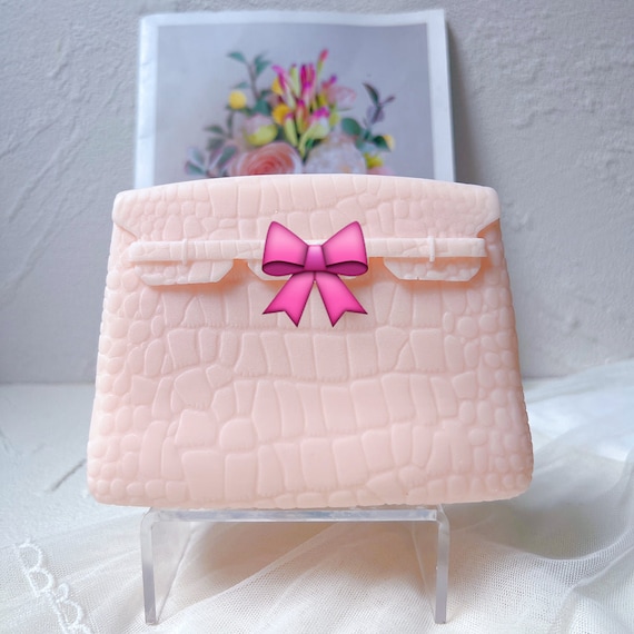 Luxury Bag Silicone Candle Mold Woman Handbag Molds Fashion DIY