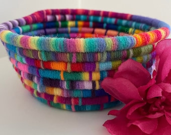 Colorful Kitchen Decor | Colorful Boho Decor | Colorful Desk Decor | Coffee Table Decoration | Basket Gift | Table Decorations | Decor Bowls