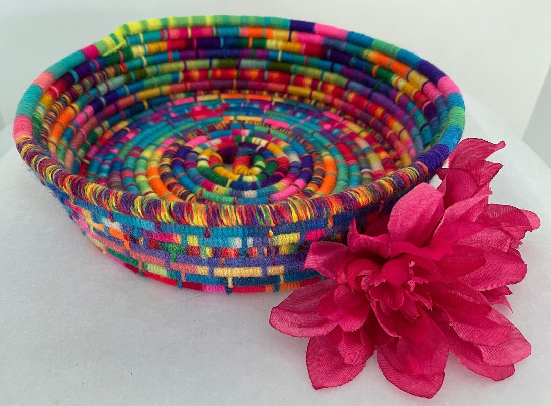 Eclectic Wall Basket | Abstract Art Basket | Glam Decor | Table Decor ...