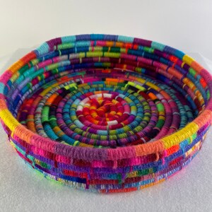 Rope Basket Bohemian Style | Boho Home Decor | Bohemian Rope Basket