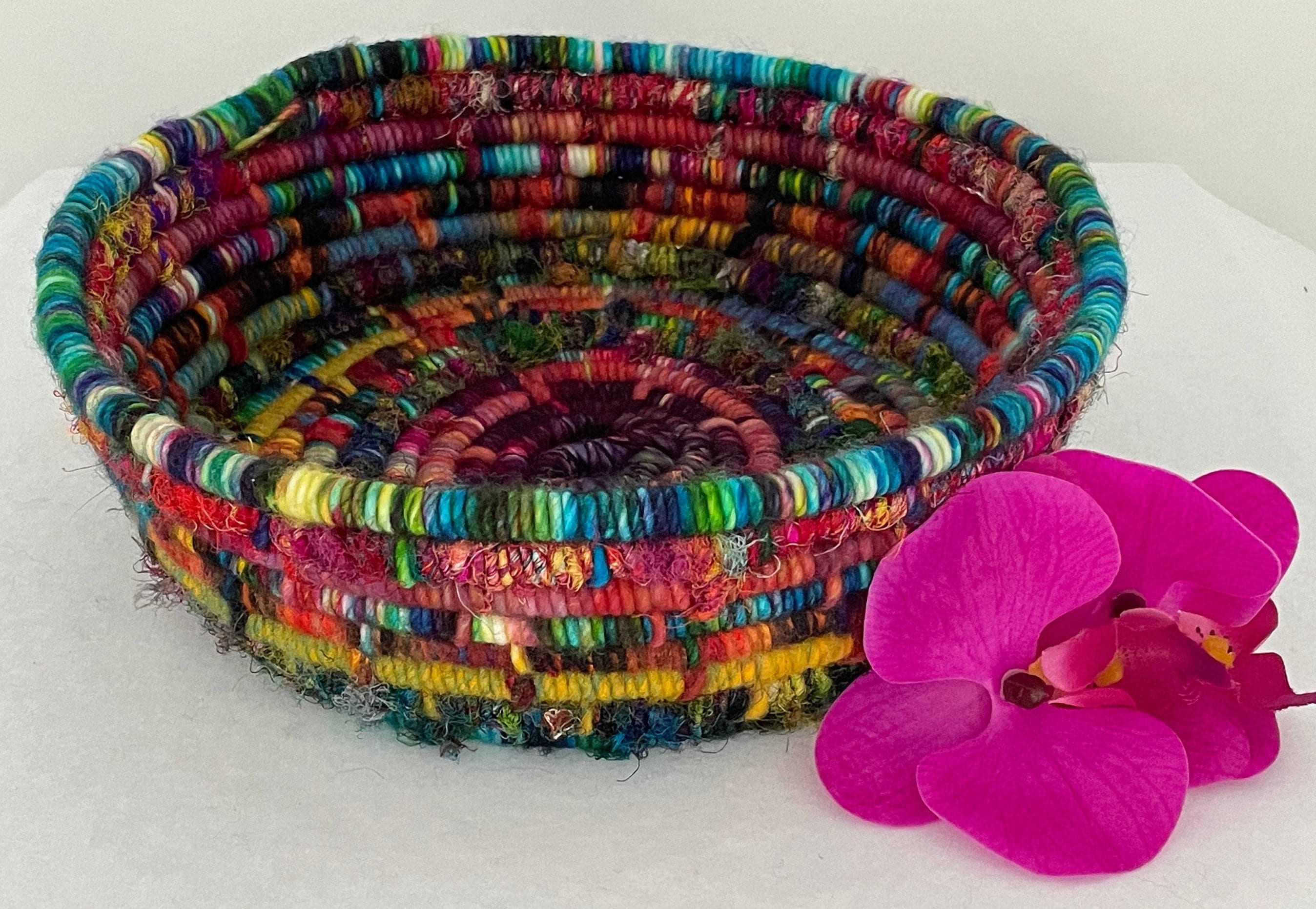 Creative Rope Baskets Unique Rope Basket | Wild Yarn Boho Basket | Woven Basket Bohemian ...