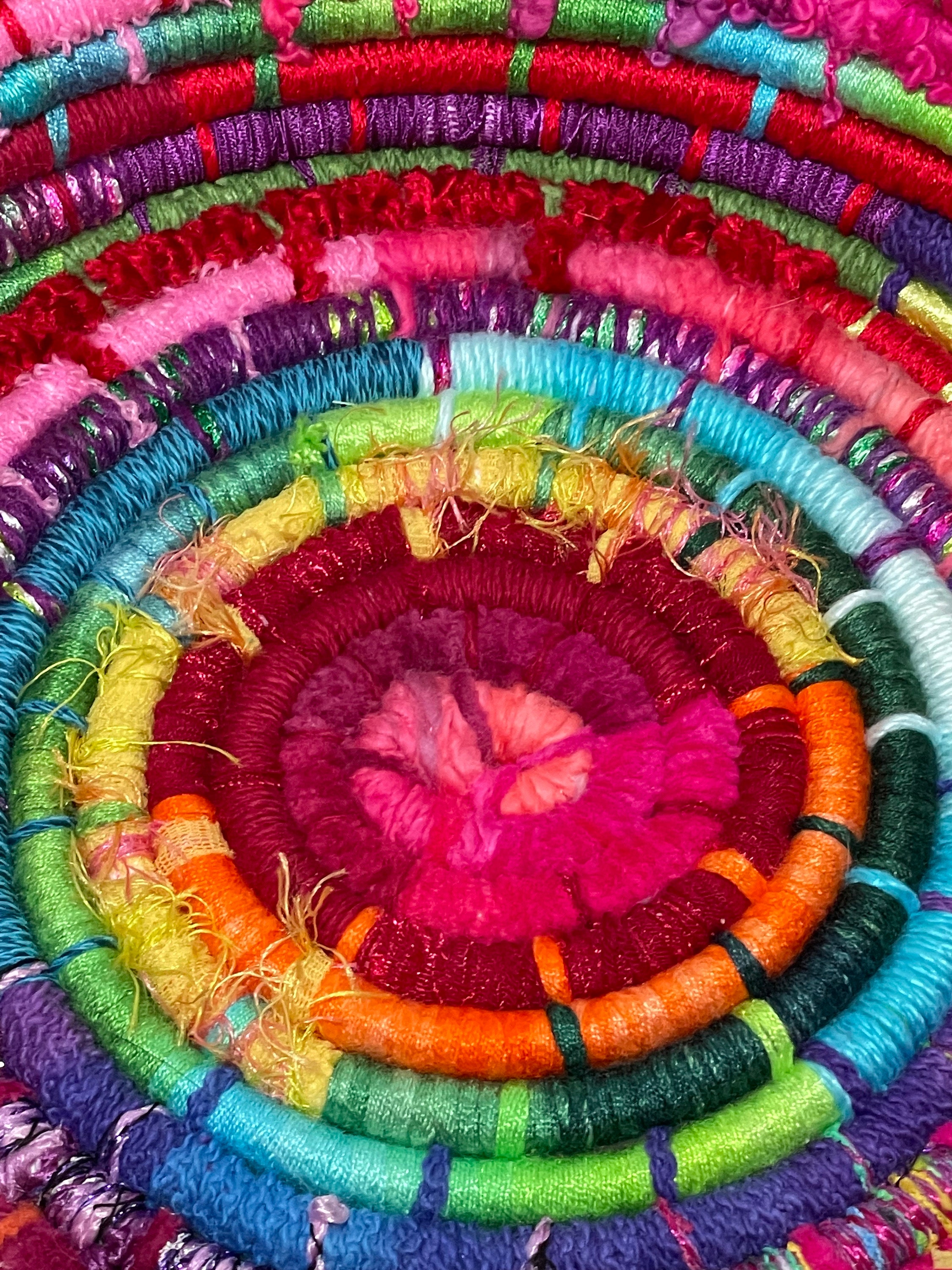 Rope Basket Boho Bohemian Rope Basket Boho Home Deco - Etsy