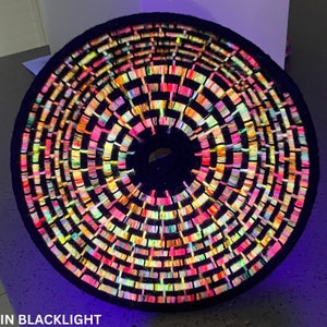 Blacklight Reactive Decor | Blacklight Reactive Basket | UV Reactive Decor | Backlight Reflective Decor | Decorative Baskets | UV Decor