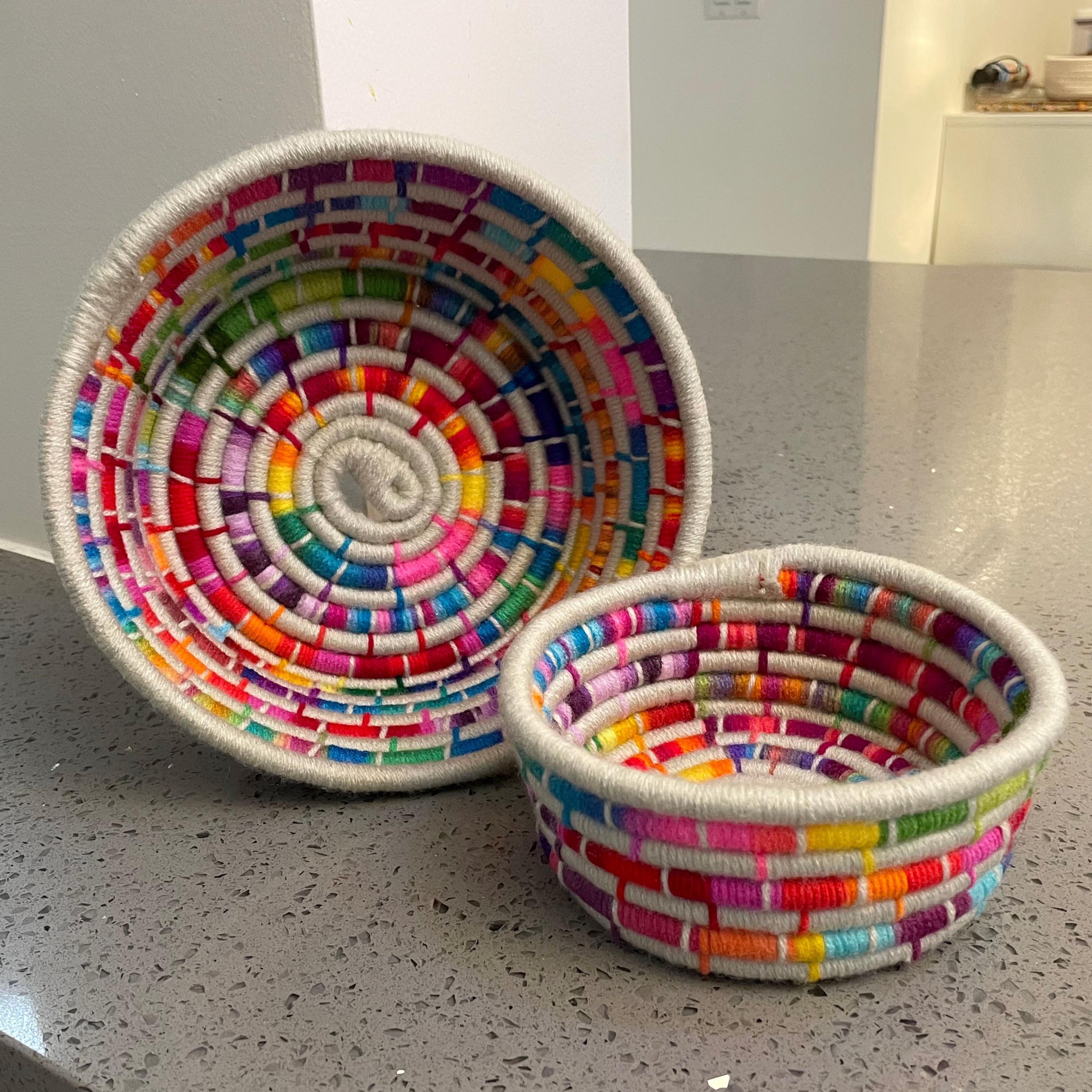 Decorative Gift Baskets | Basket Set | Colorful Home Decor | Home Decor ...