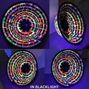 UV Reactive Decor | Blacklight Reactive Decor | Black Light Reactive Decor | UV Color Changing Decor | Black Light Art | Blacklight Art