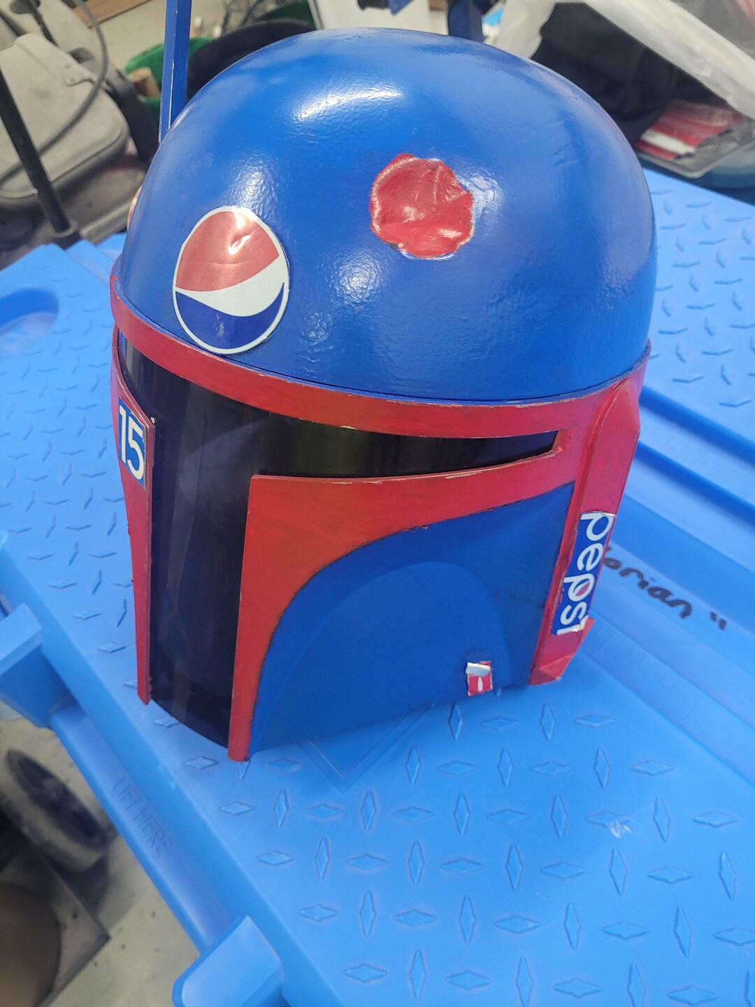 Custom Black Series Mandalorian Helmet Etsy