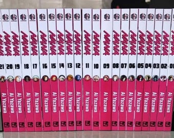 New Set Anime Comic NANA Volume 1 - 21 Full Set Manga by Ai Yazawa +  Fast Express Shipping
