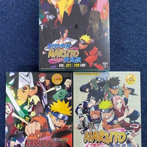 DVD Naruto Shippuden Vol 1-720 Complete Collection English Dub