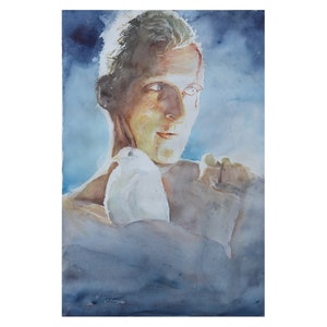 Tears in Rain - Blade Runner - original Watercolor