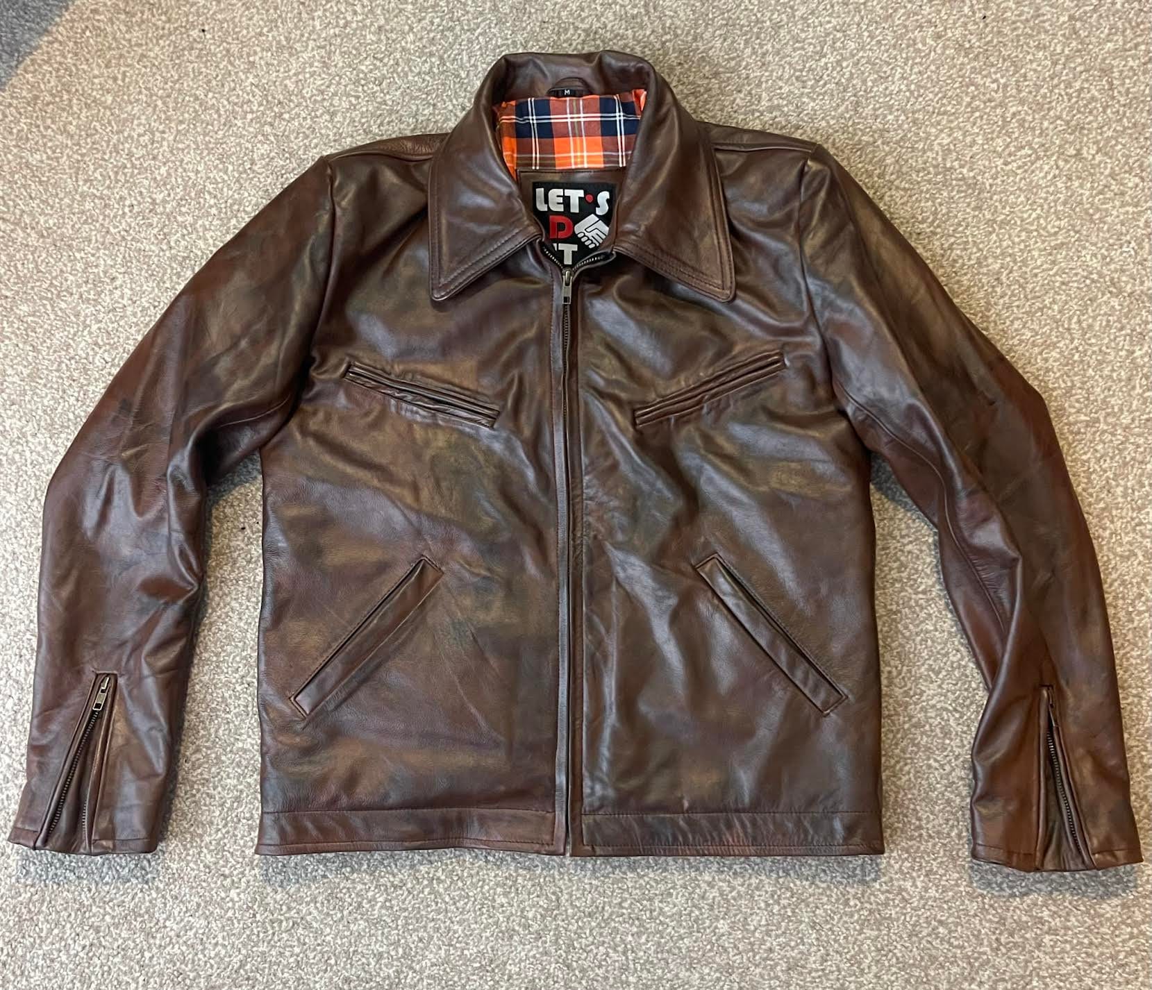 ジャケット・アウター vintage Germany leather jkt A-2 df ジャケット・アウター vintage Germany leather jkt A-2 df