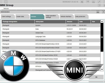 BMW professional dealership official diagnostic and programming download software ista included E-sys ista