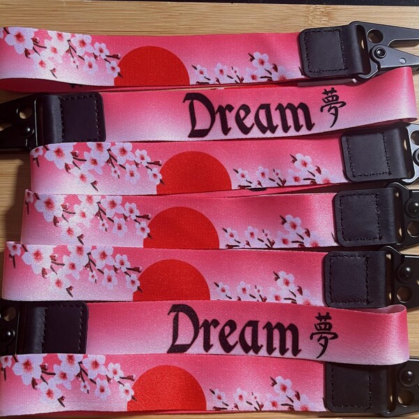 JDM Wrist Lanyard. Dream, Rising Sun.