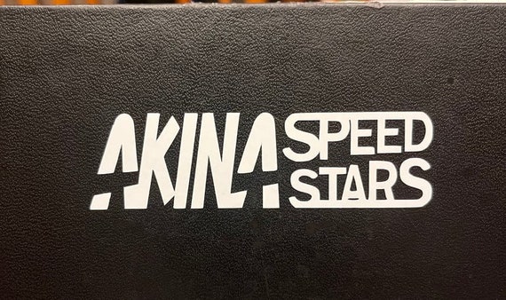 Akina Speed Stars JDM Drift Racing Sticker – Vinyl Decal For Car Window, Door, Bumper – Initial D Style