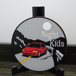 Initial D Team's Coaster! [ Red Suns, Speed Stars, Night Kids, Tofu Shop Livery)