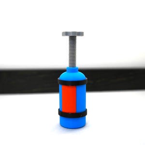 Nitrous Bottle GPU Anti-Sag Ondersteuning | Grafische kaarthouder | Accessoire pc-behuizing | Bureaudecoratie voor autoliefhebbers | Gamercadeau | Geïnspireerd door racen