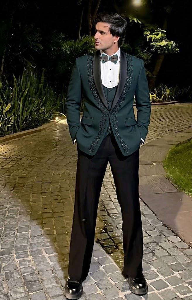 Emerald Green Prom Suits - Etsy Emerald Green Prom Suits - Etsy