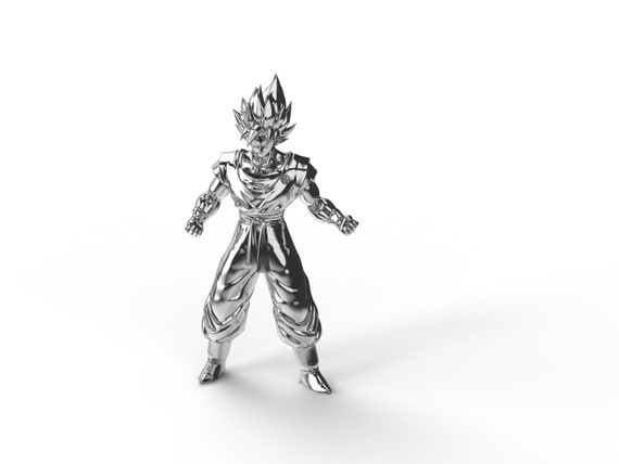 Goku /action Figure/ Silver Figure/ 925 Silver Action Figure